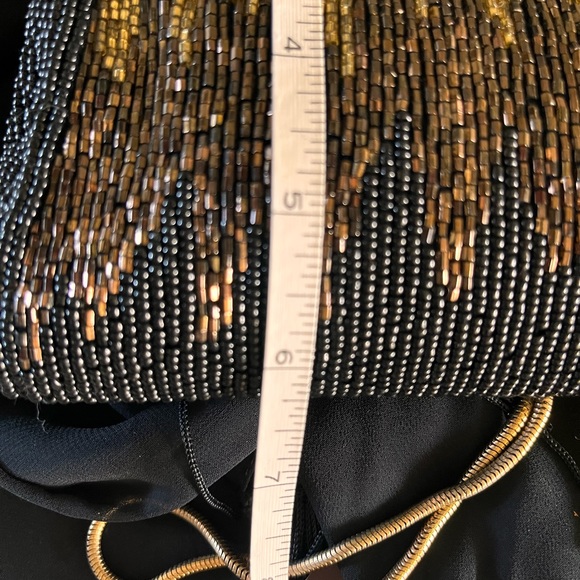 Inge Christopher beaded black and gold evening bag - Picture 5 of 13